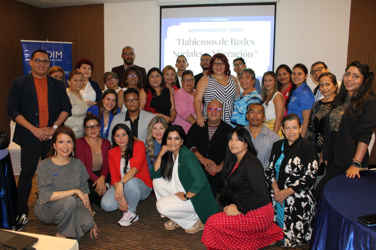 Este jueves, 22 de septiembre, se realizó el foro "Hablemos de Redes Sociales y Migración Laboral" organizado por <a href="/oimpanama/">OIM Panamá🇵🇦</a> y con la participación de <a href="/MitradelPma/">Ministerio de Trabajo y Desarrollo Laboral</a> <a href="/senafrontpanama/">SENAFRONT PANAMÁ</a> <a href="/SINGRETRADS07/">SINGRETRADS PANAMÁ</a> <a href="/cimufpanama/">cimufpanama</a> <a href="/activadospanama/">activadospanama</a> <a href="/Mayteezv/">Mayteé Zachrisson Véliz</a> <a href="/rinconac/">Adriana Rincón 🇻🇪🇵🇦</a> <a href="/VanessaCalvino/">Vanessa Calviño</a> #OrgSinFronteras