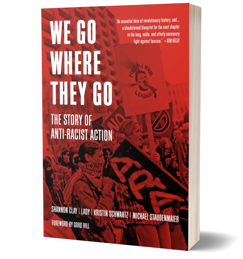 We are super excited to launch a Kickstarter for a great new book: We Go Where They Go: The Story of Anti-Racist Action. Telling the forgotten story of the fight against the Nazis and white supremacists in the US in the 80s-2000s. Join up and preorder: kickstarter.com/projects/wrkcl…