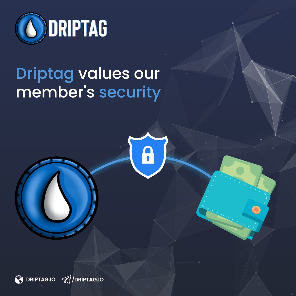 driptagio's tweet photo. Driptag opts for a completely different and unique route to mining. It's one-hundred percent eco-friendly with high efficiency which makes its energy consumption close to zero.

#driptag #tagprotocol #socialmediamining #mining #staking #BSC #token #BinanceSmartChain #BNB #Binance https://t.co/ax0y9t6eF0