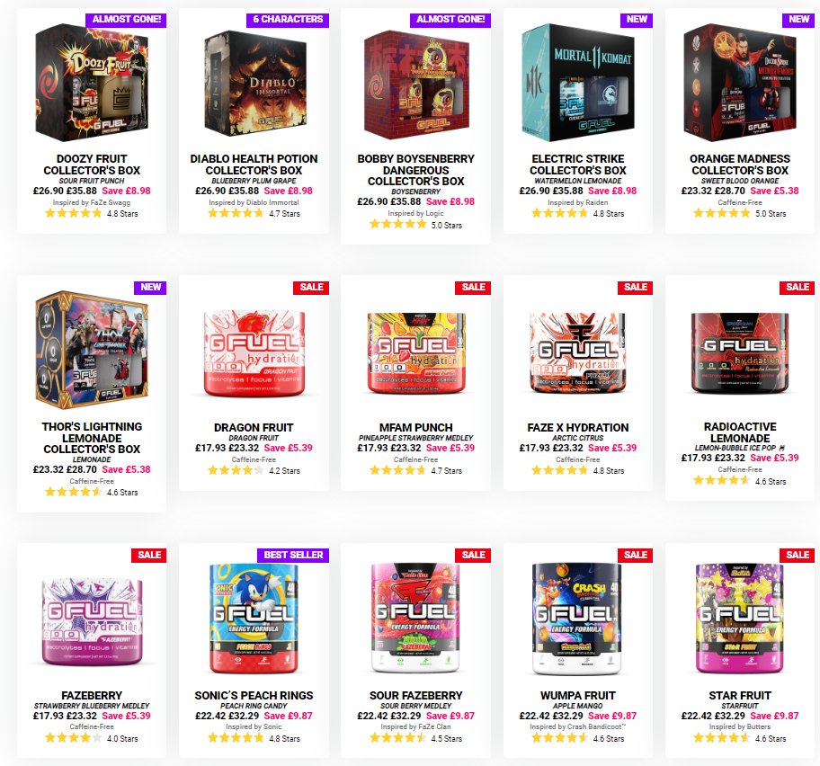 GFUEL Discount Codes (@GFUELDISCOUNT) / Twitter