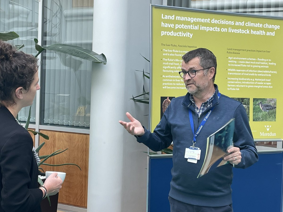 Great to join @MairiGougeon on a visit to <a href="/MoredunComms/">The Moredun Foundation</a> yesterday. A chance learn about research on #SheepScab, #parasites and #proteomics and the other great work done there.