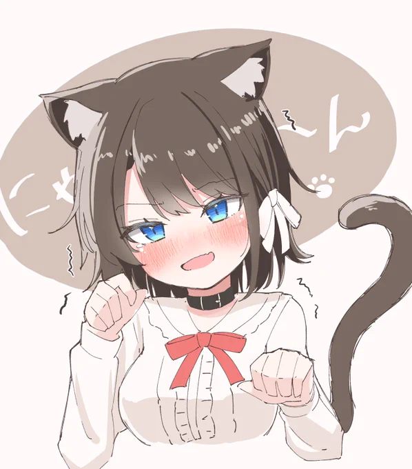 すばにゃんかわいいね#猫耳スバル #プロテインザスバル 