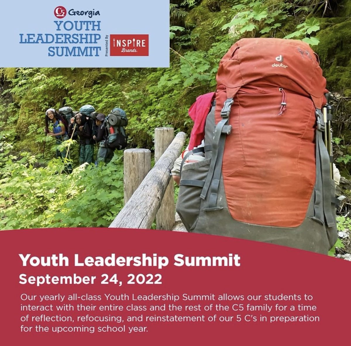 The Youth Leadership Summit is in two days! At this event, students from all C5 classes have the chance to bond as one community and share experiences from all years of the program. Students, join us on September 24th for a day of community and learning.
#c5 #community
#nonprofit