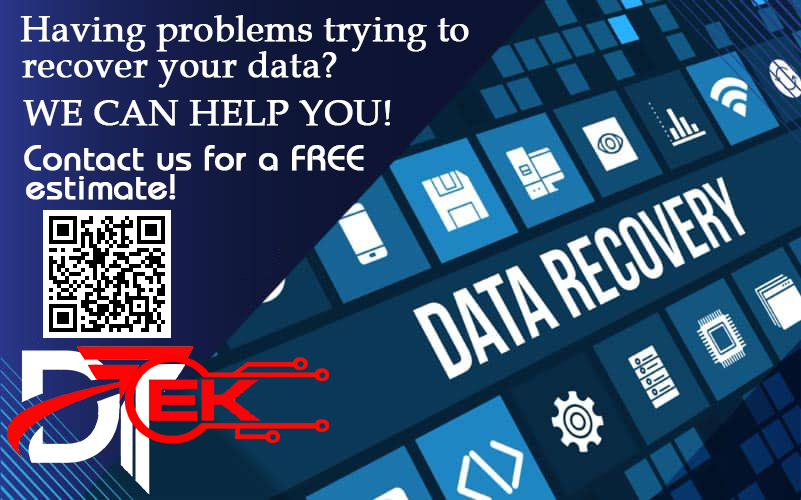 DataTekRecovery's tweet image. Give us a call today or text us for an appointment or visit us at DataTekRecovery.com for more information!
#DataRecovery #TekNetG #DataTekRecovery #DisasterRecovery #Backup #InformationTechnology #HardDriveRecovery #harddrivefailure #DataRecoveryServices #ComputerServices