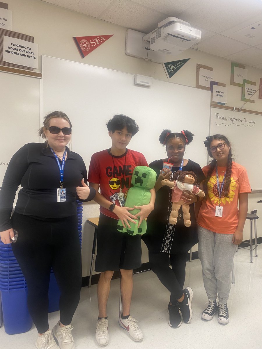 Blast from the past and future!#TodayatHHS #HHSHOCO