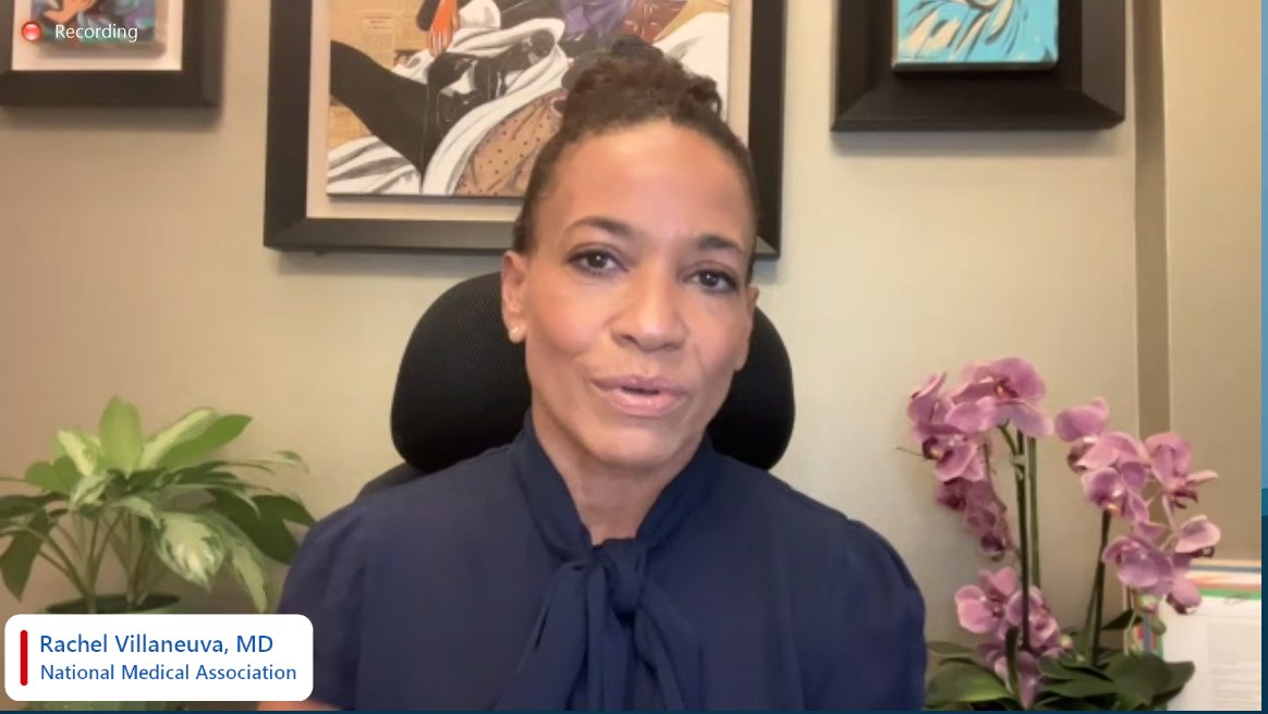 “The issues that #physicians of color face are all of the ones we have discussed today, in addition to structural and systemic barriers. We can’t think that these barriers are only affecting our patients and not the people who treat them.” @DrRachelSays @Health_Affairs