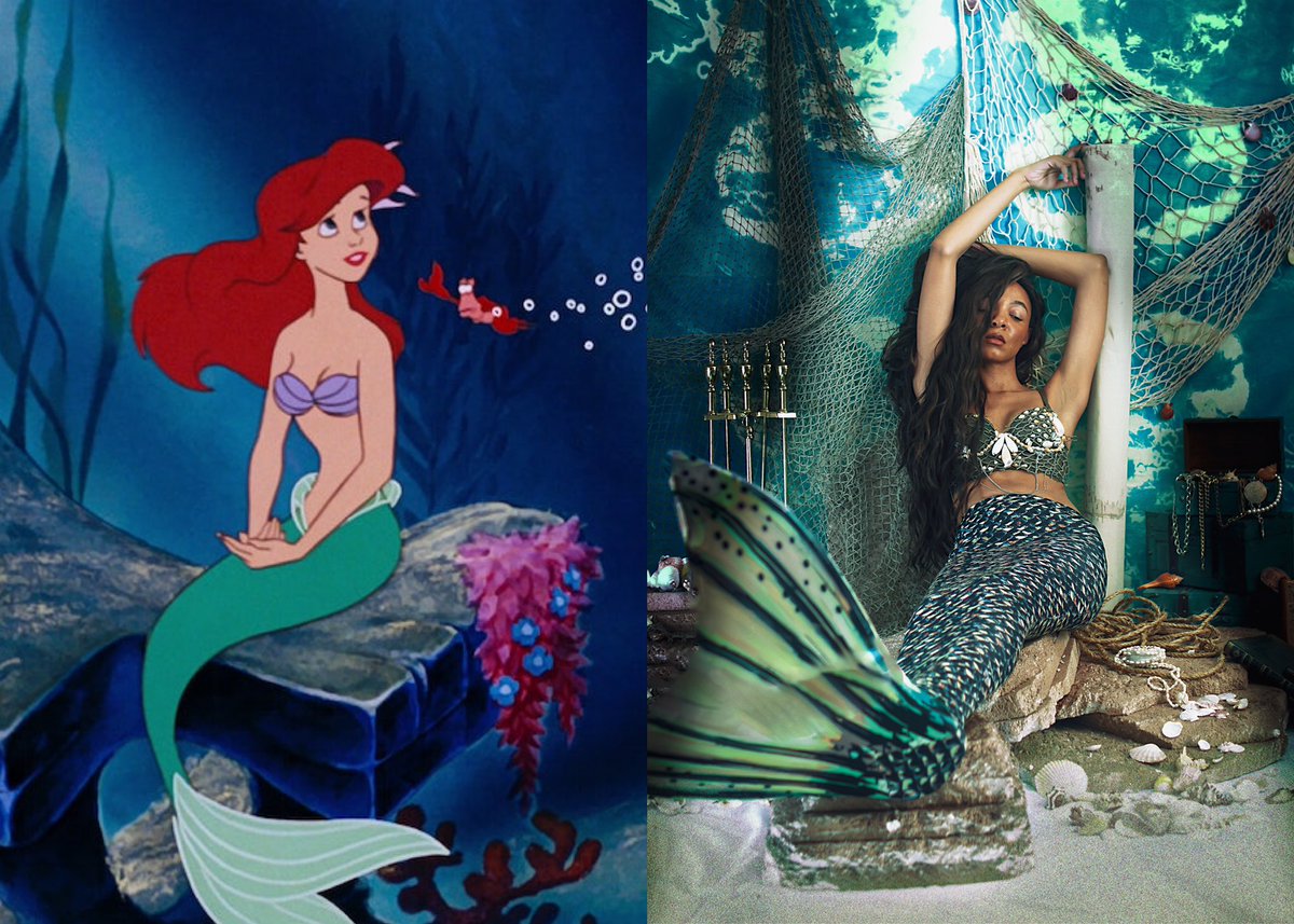 kihmberlie's tweet photo. Times I turned myself into classic Disney Princesses https://t.co/Fi6tqSnm09