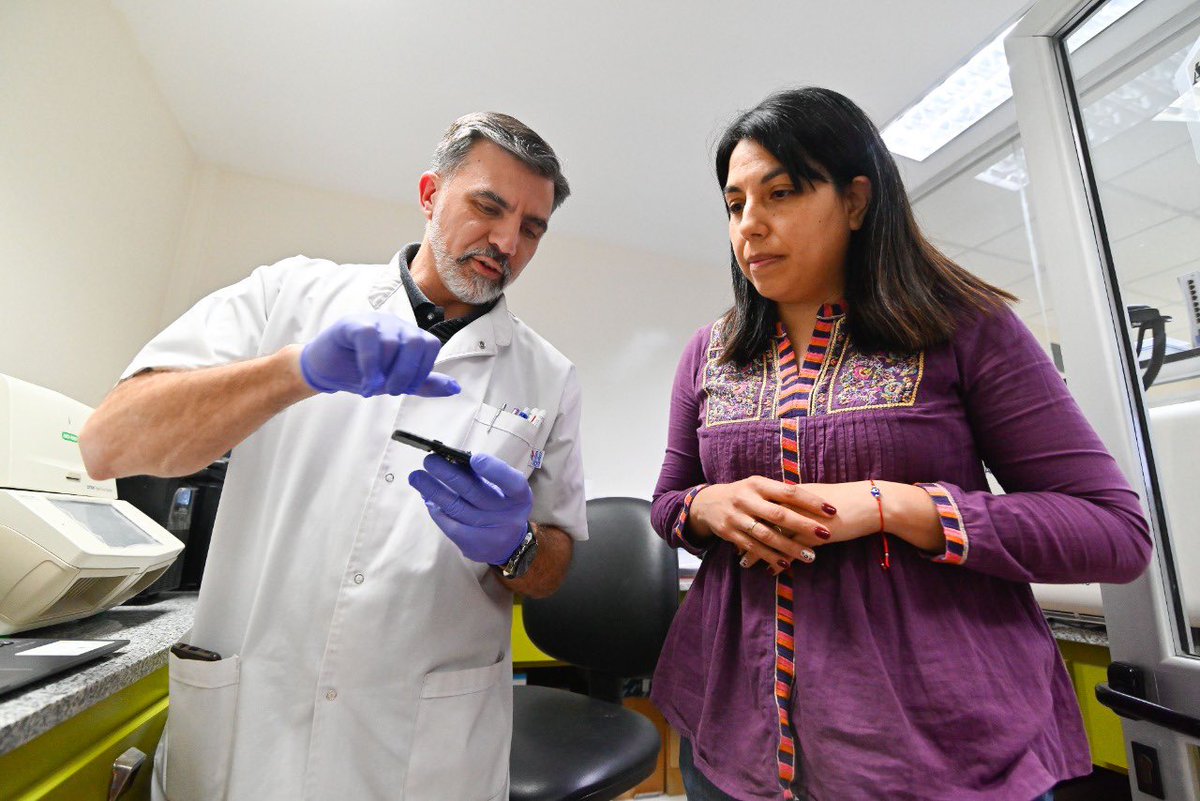 arcionimariano's tweet photo. Somos la segunda provincia del país en incorporar tecnología de vanguardia para el diagnóstico genético de alta complejidad que se utilizará en el Hospital Zonal de Trelew. Esto permitirá generar tratamientos con mayor precisión. https://t.co/bZLuodzZ09