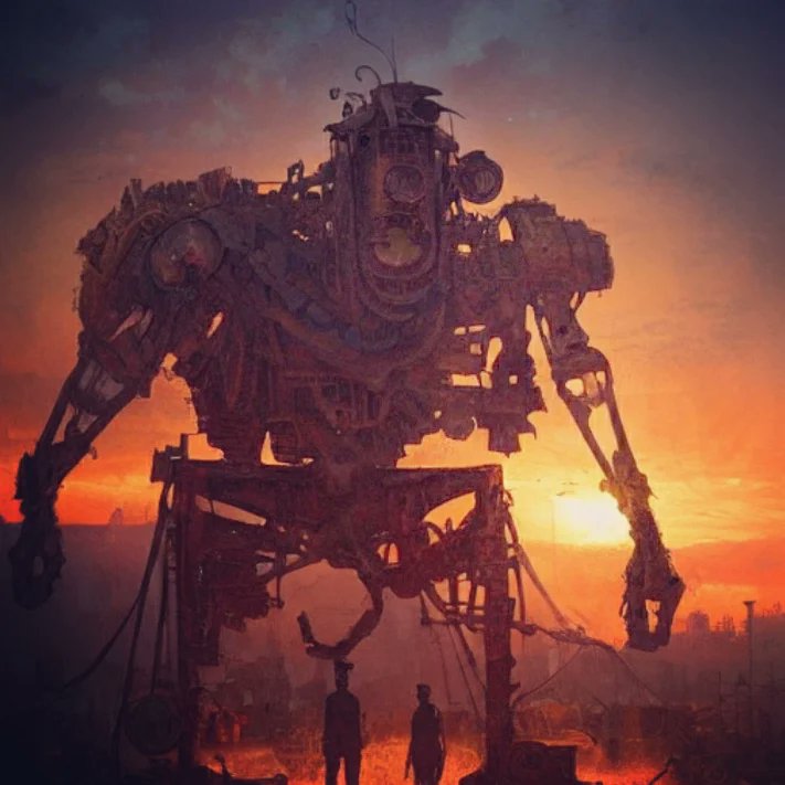 wesplaton's tweet photo. "It's not much. But it's something." @get_starryai #aigeneratedart https://t.co/jLf4pvphDD