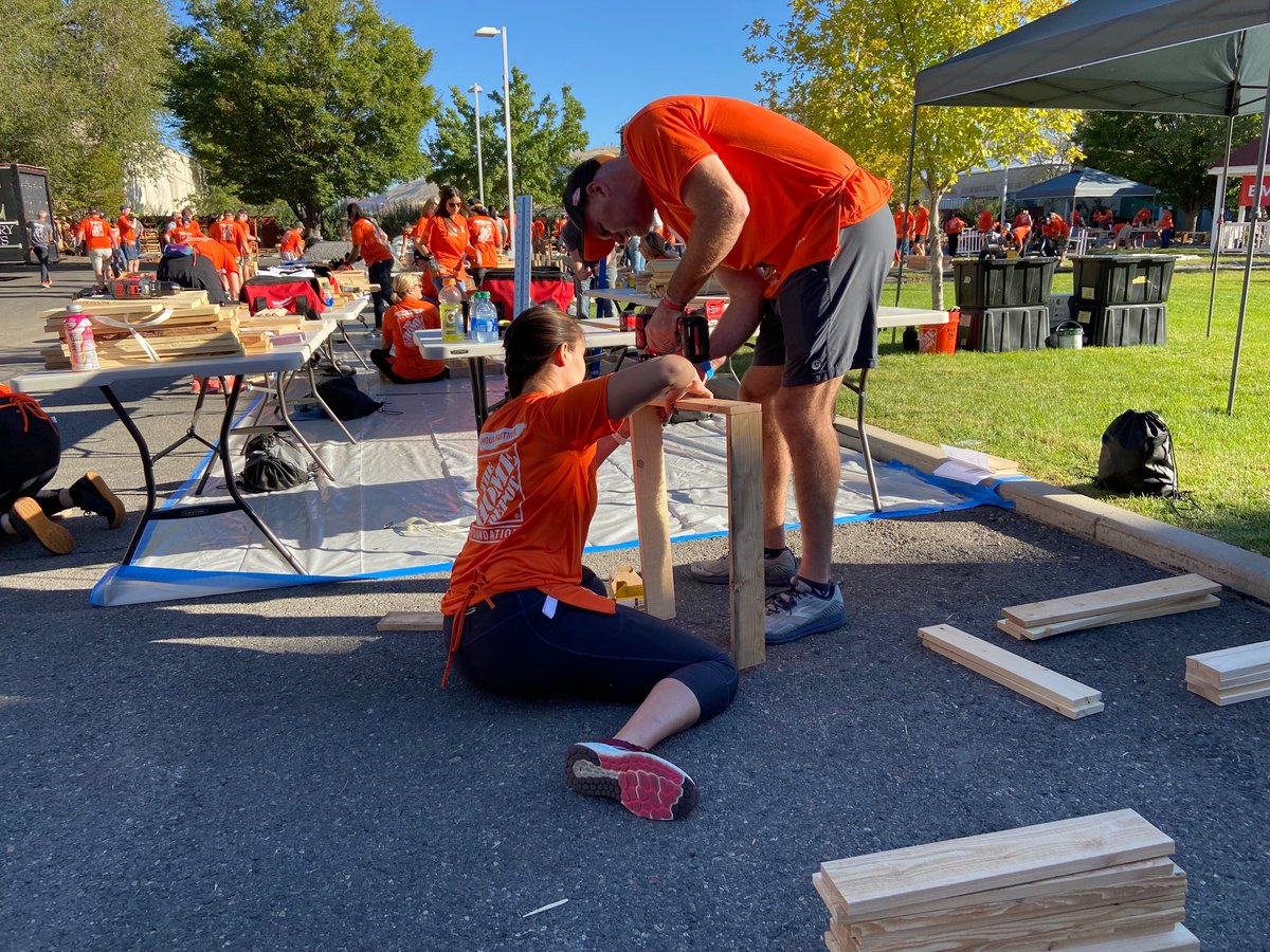 The Home Depot Foundation (@homedepotfound) on Twitter photo Huge shoutout to our incredible Orange Elite garden supplier partners, <a href="/OldcastleAPG/">Oldcastleapg</a>, <a href="/QUIKRETE/">QUIKRETE</a>, <a href="/RyobiToolsUSA/">RYOBI Tools USA</a>, <a href="/Scotts_MGro/">ScottsMiracle-Gro</a> & <a href="/StanleyBlkDeckr/">Stanley Black & Decker</a>, for giving back to veterans alongside #TeamDepot in Salt Lake City. Volunteers revamped two facilities that 150+ veterans call home 🧡 Huge shoutout to our incredible Orange Elite garden supplier partners, <a href="/OldcastleAPG/">Oldcastleapg</a>, <a href="/QUIKRETE/">QUIKRETE</a>, <a href="/RyobiToolsUSA/">RYOBI Tools USA</a>, <a href="/Scotts_MGro/">ScottsMiracle-Gro</a> & <a href="/StanleyBlkDeckr/">Stanley Black & Decker</a>, for giving back to veterans alongside #TeamDepot in Salt Lake City. Volunteers revamped two facilities that 150+ veterans call home 🧡