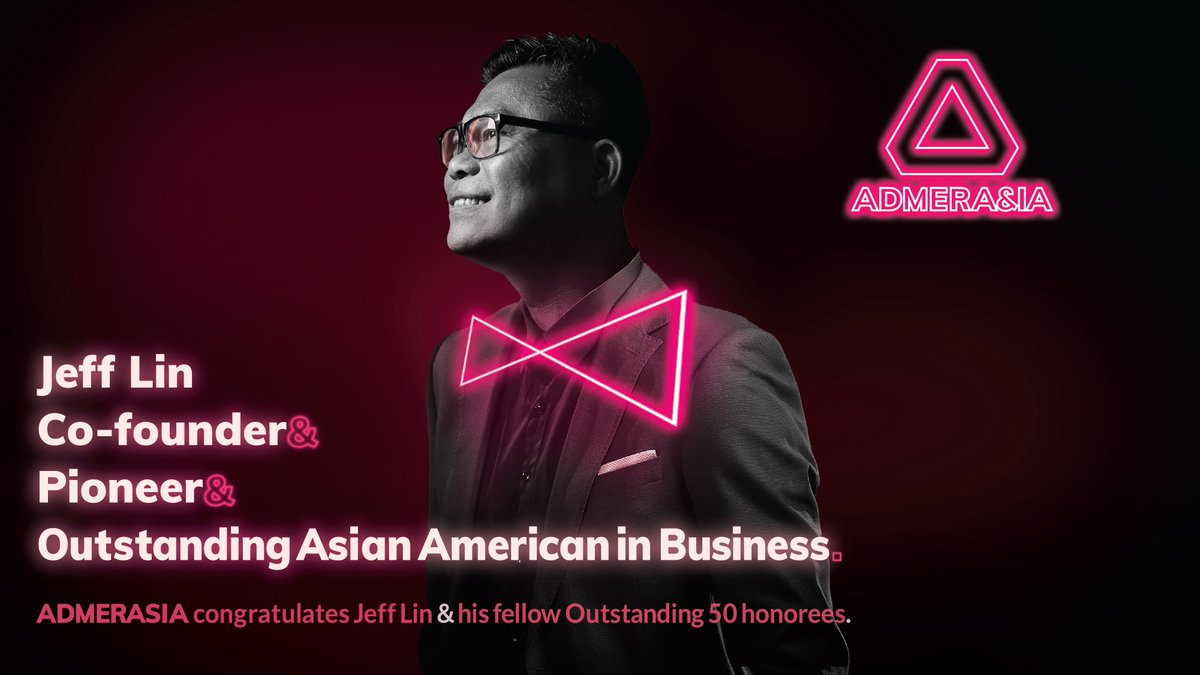 Congrats to our Co-Founder, Jeff Lin, for receiving the Outstanding 50 Asian Americans in Business Award, recognizing leaders who have built a successful business and distinguished themselves in their community. Thank you to the <a href="/AABDC/">Asian American Business Development</a>, see you at the #gala tonight! #award #AAPI