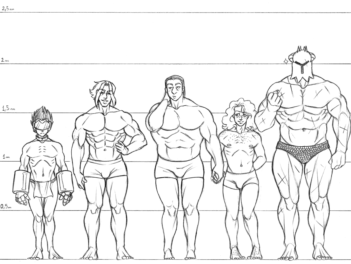 RebirthShadows's tweet photo. Height difference between some characters from my comic RoS.
Synopsis avaiable at https://t.co/rhpQVMEvnV (soon I'll start posting the chapters)
Early access at https://t.co/n6Xv5JEo95
#Webtoons #webcomic #adventure #fantasy #action #manga #sketch #height #OC #originalcharacter https://t.co/Uq8v2rw1jn