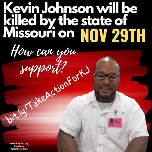WhurDeyDoDatAt's tweet photo. ๐ฅJOIN US ๐ฅ
#StLouis6 Organizer Forum
Sat, Sept. 24th, 3-5pm, Deaconess Center
A dynamic event to learn about the impact of the death penalty on the St. Louis region & how can you & your org show up to amplify https://t.co/kcBLJYyPFc #KevinJohnson to be executed Nov 29th https://t.co/VJicnlY2s6