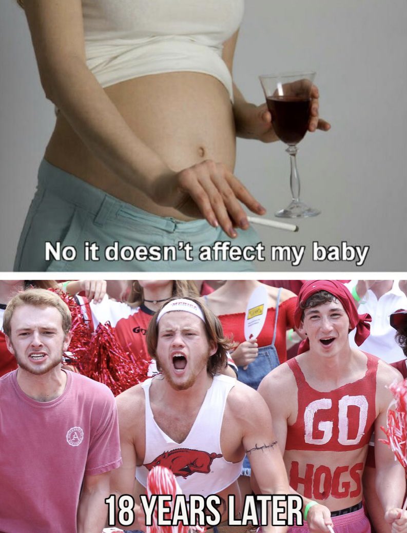 all 8 arkansas fans who can read might not like this tweet