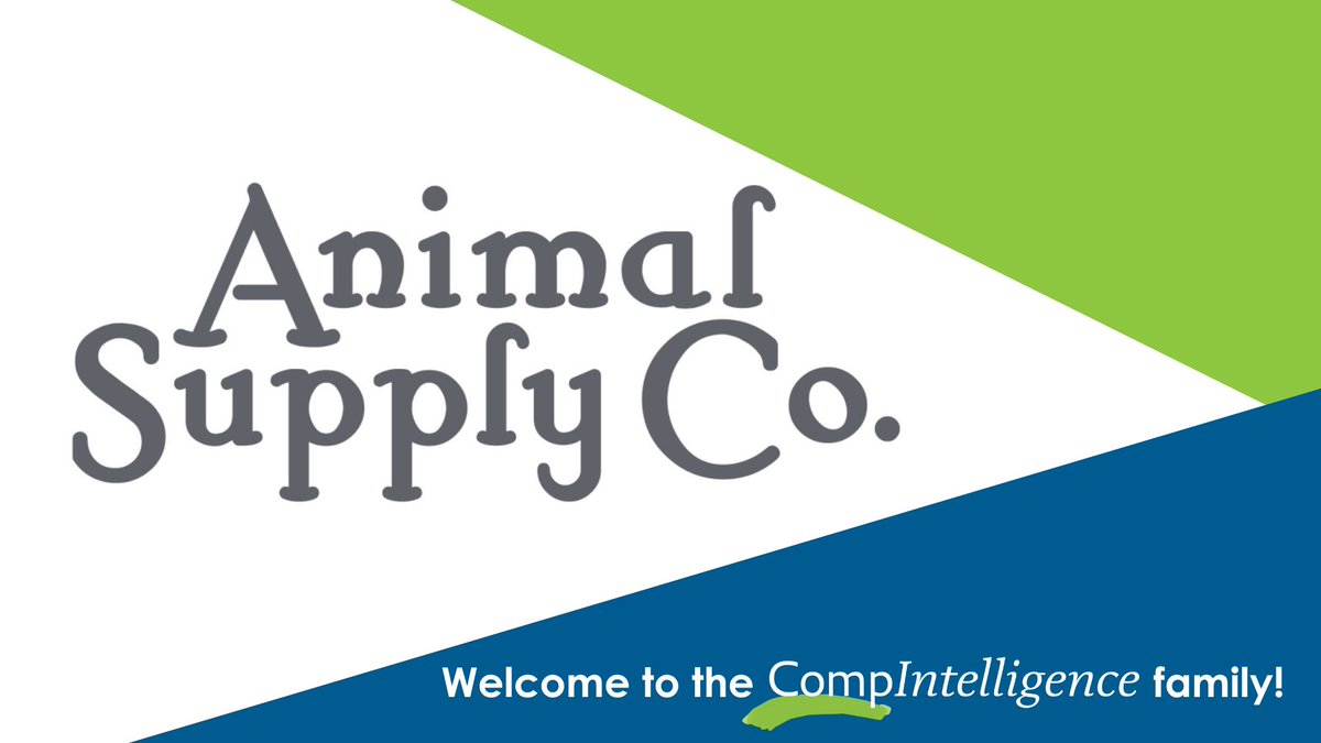 CmpIntell_CPM's tweet photo. Welcome to the family Animal Supply Company. We are very excited to work with partners as incredible as you! https://t.co/t2zK9scHvV