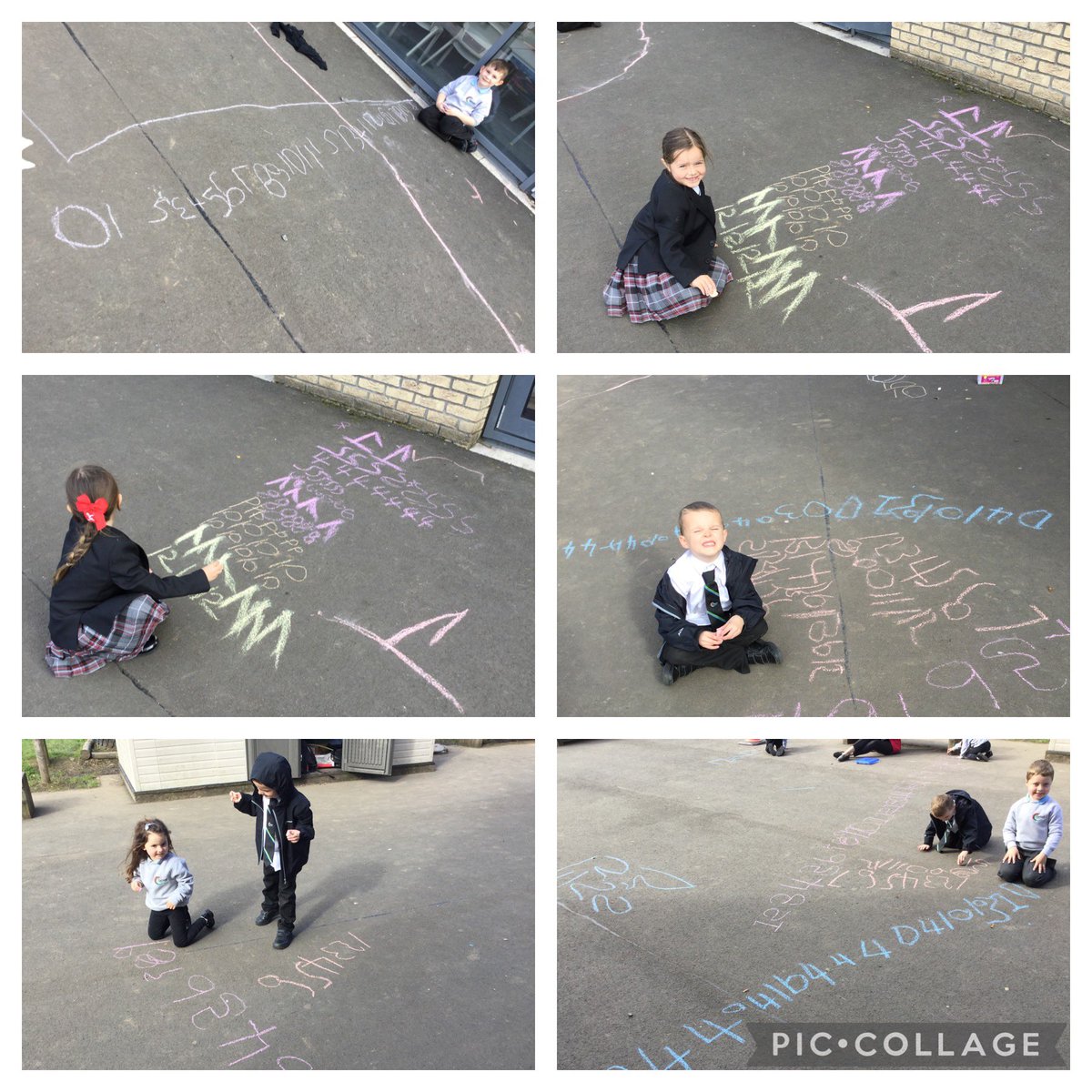 GarnockPrimary's tweet photo. Primary 1 enjoyed showing how many numbers they knew. Look how long the number lines are! #achievement #mathsisfun #howhighcanyougo https://t.co/ATm8XFtNhb