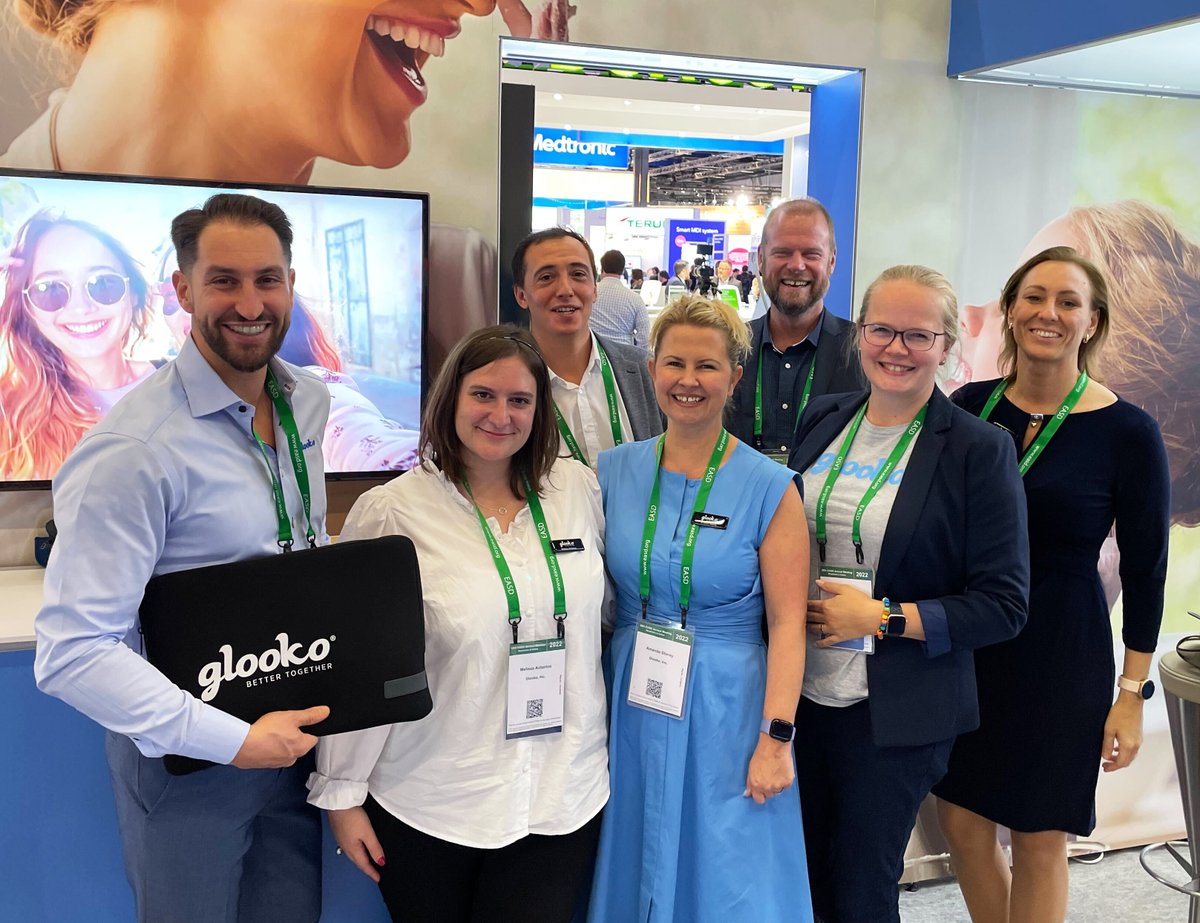 GlookoInc's tweet photo. That’s a wrap on #EASD2022! #TeamGlooko enjoyed sharing how our #RemotePatientMonitoring and #ConnectedCare solution, compatible with a majority of global #diabetes, #ConnectedPens and health monitoring devices, supports an effective diabetes management program. #BetterTogether https://t.co/BJfnV5oc0H