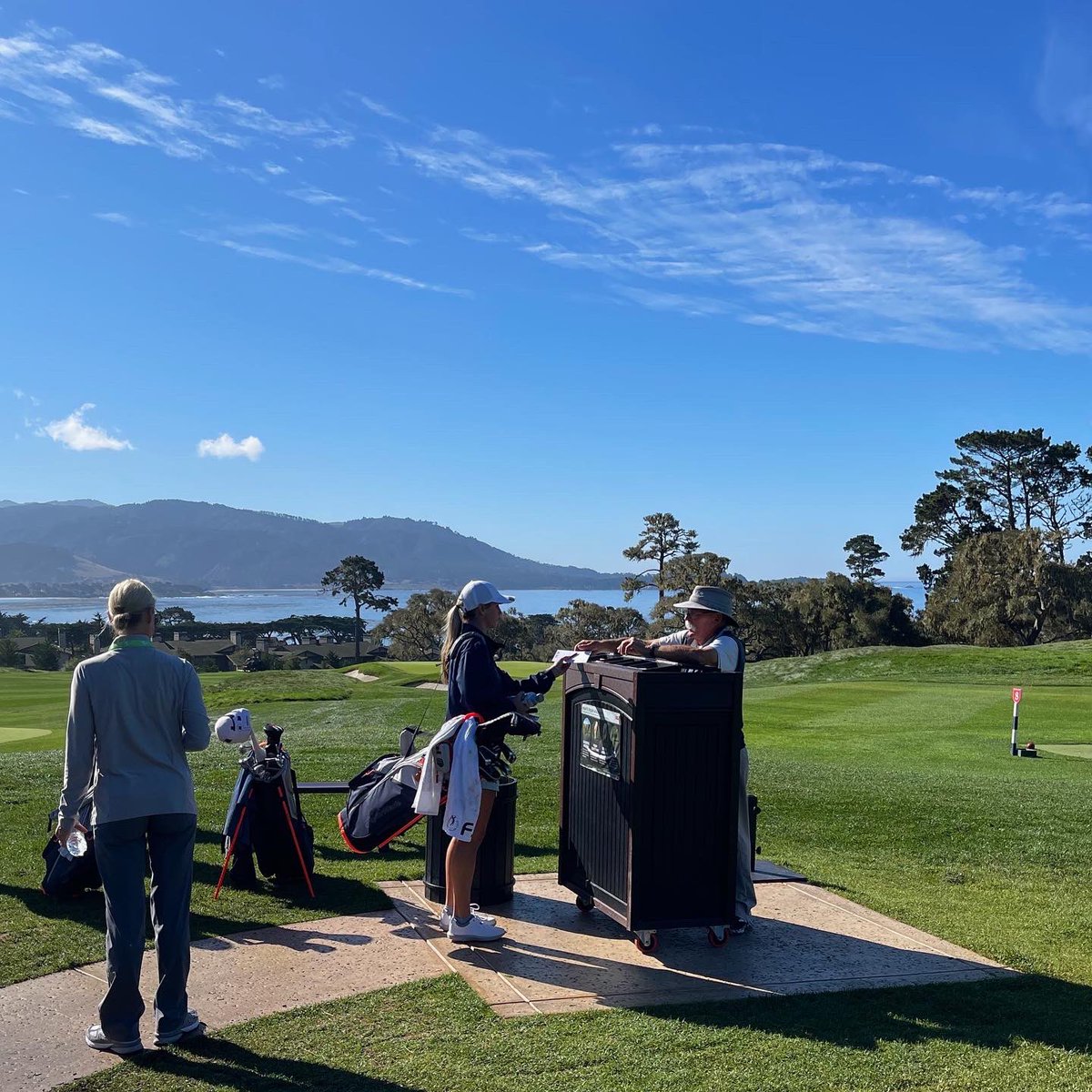 FirstTeeNaples's tweet photo. Great to see Eliza Kodak representing First Tee - Naples/Collier at the PURE Insurance Championship!
Make sure you follow along to see her journey!
#firsteenaplescollier #purefirsttee #pebble #pureinsurance #pureinsurancechampionship #pebblebeach #pebblegolf #PUREVictoryPose https://t.co/PEn5MElaZ3