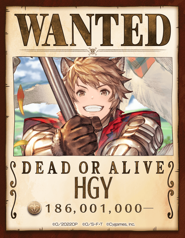 Captain HGY
Bounty: 186,001,000 Rupies!
#granbluefilmredcollab