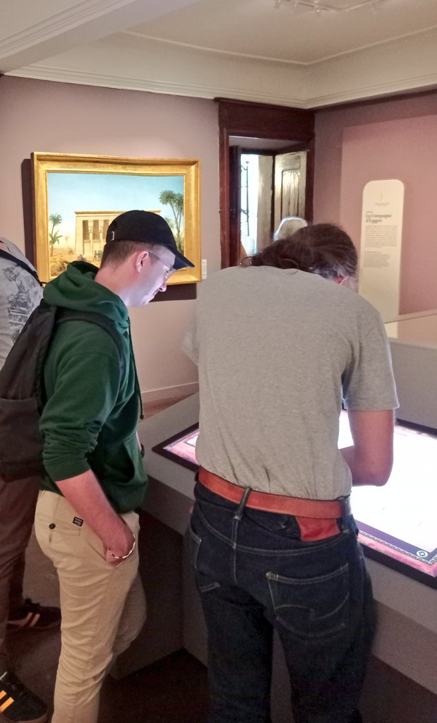 Quand les (ex)étudiants du <a href="/CcstMaster/">Master CCST Grenoble</a> ne sont plus sur les bancs de l'école, ils sont quand même toujours dans les #musées ! 😎

On découvre enfin le Musée #Champollion à Vif ! (cc <a href="/Fuzzyraptor/">Marion Sabourdy sur Bluesky 🦋</a> 😉)

#CSTgre