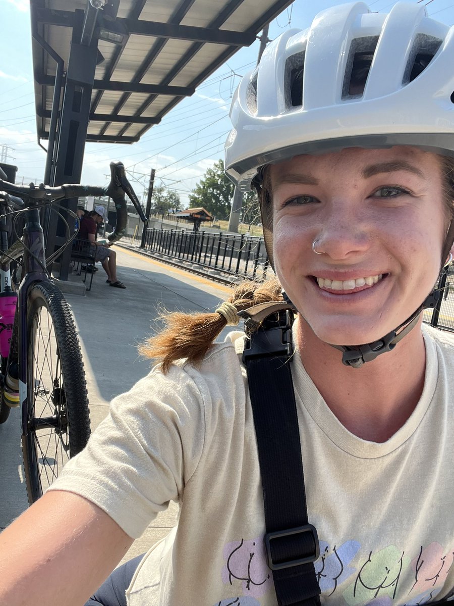 BikeThisCity's tweet photo. @JohnBauters Gotta love a combo! #biketotransit https://t.co/zZIRi5fZgI