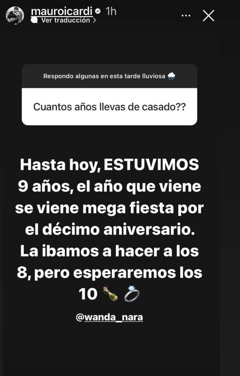 carlamwg's tweet photo. Tanta plata y Wanda Nara e Icardi no pueden pagarse un psiquiatra? https://t.co/719cD4nHXP