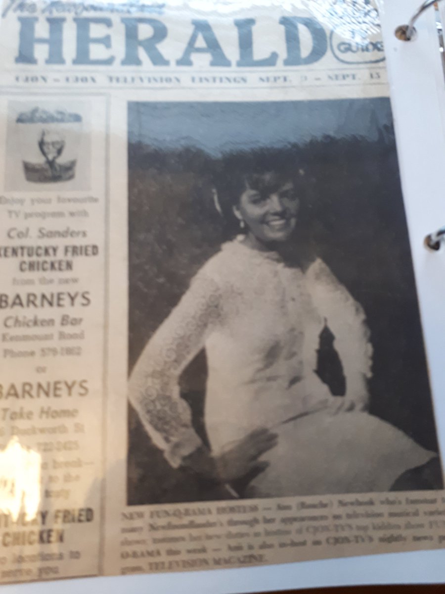 AnnNewhook's tweet photo. Miss Ann(Nan Newhook) and Alex Newhook made the cover of the Newfoundland Herald!! https://t.co/BZxvkzLbBi