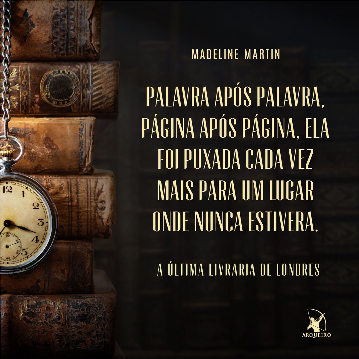 'A última livraria de Londres', de Madeline Martin, está à venda nas livrarias e on-line.

Amazon: amzn.to/3aUghEG
Submarino: tidd.ly/3mgFc89

📚 E tem mais! Clássicos da literatura são mencionados no livro!

#aúltimalivrariadelondres #madelinemartin