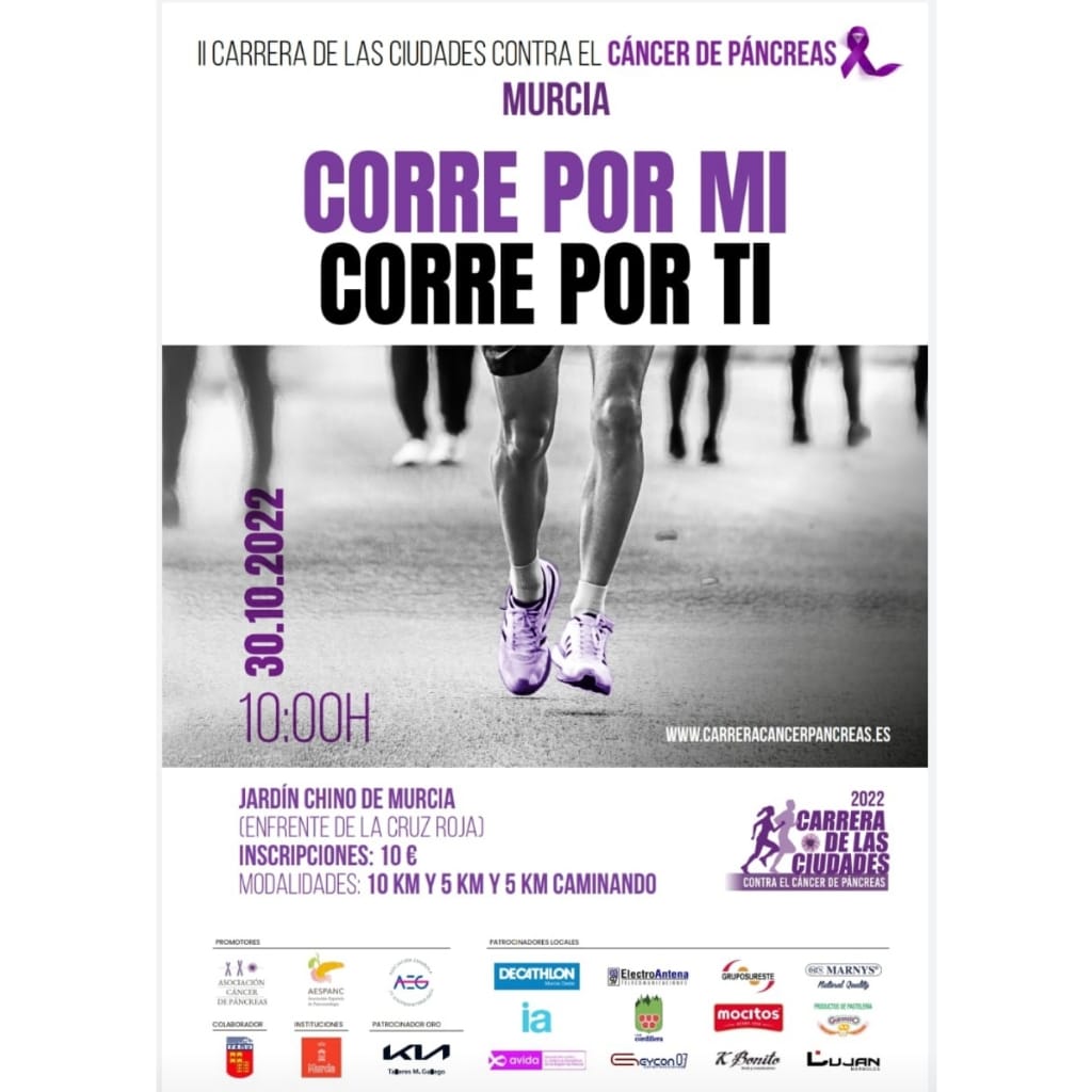 PilarBorges4's tweet photo. Aquí estamos un año más!!! 
Investigación cáncer de páncreas! 
Inscribete en:
https://t.co/Yp01HLxbB1
@AytoMurcia @Correbirras @Run4Pancreas @LigasRunningRM 
@runnersmontemar @la_famu @112rmurcia @diariolaopinion @UMU @deportiva_llano @DeportesMurcia @atletismoalhama https://t.co/7mbTi61WHa
