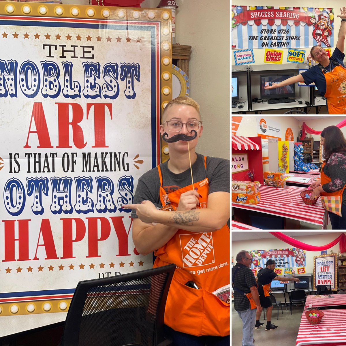 Angel() (@shecallsmeapril) on Twitter photo The noblest art is that of making others happy- PTBarnum what a great company we work for! Celebrating the Greatest Store on Earth #successsharing #0726 @AndreaMcTHD <a href="/chrisdysonthd/">chris dyson</a> The noblest art is that of making others happy- PTBarnum what a great company we work for! Celebrating the Greatest Store on Earth #successsharing #0726 @AndreaMcTHD <a href="/chrisdysonthd/">chris dyson</a>