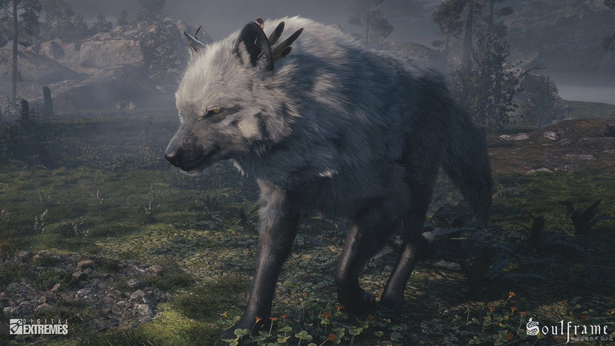 The great Omen Beast, Orengall, now free of Ode chain... (WIP screenshot)