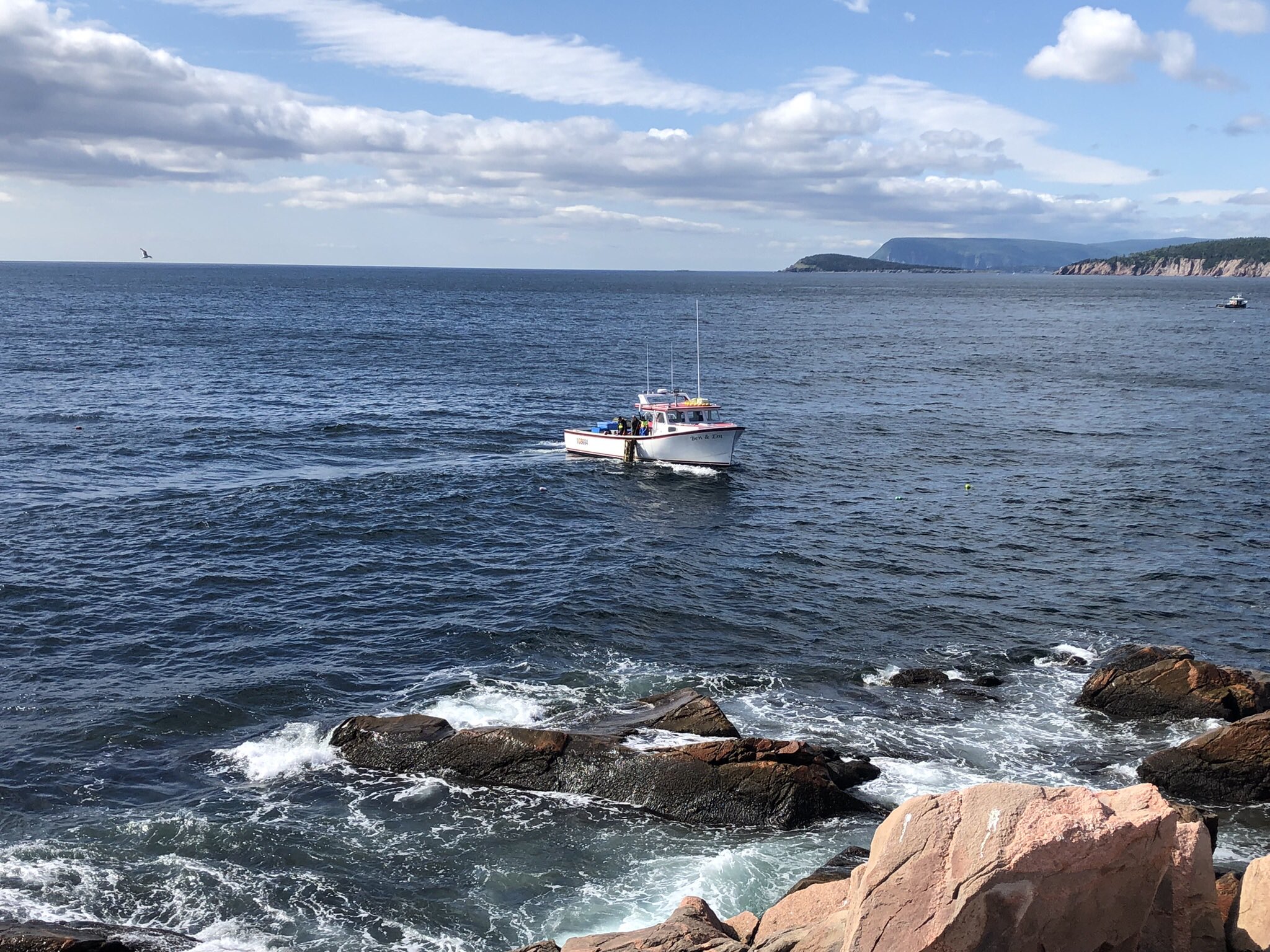 Timberworks on Twitter: “Pulling up lobster cages off the shores of
