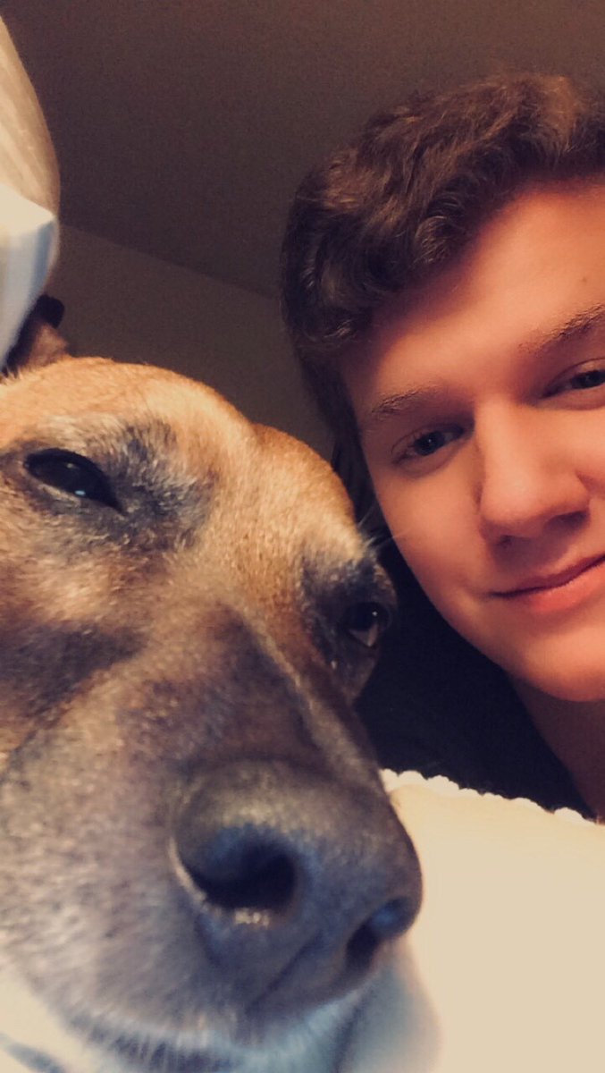 NBelldina's tweet photo. Me and my doggo! https://t.co/y6hL9XZIay