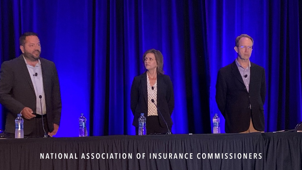 naic's tweet photo. Happening now: #InsuranceSummit2022 speakers take an intense look at catastrophe (CAT) modeling industry. https://t.co/ckWy3jn3GI