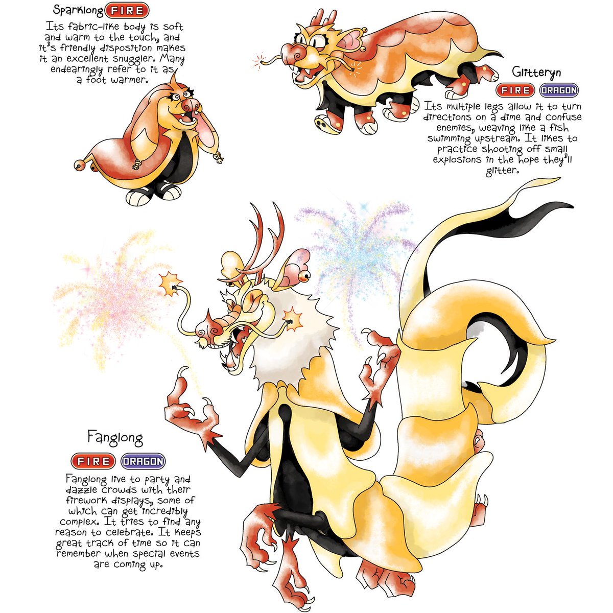 itslittletunny's tweet photo. The new pokemon starters for the Tunny region were revealed!! Who's going on your team?! 🐉🐁🐋 https://t.co/FyatcdEmXH