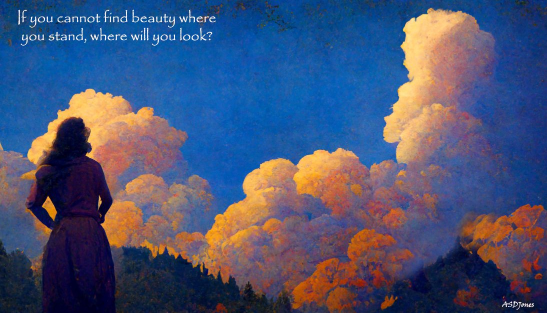 DoctorZest's tweet photo. I love Maxfield Parrish colors and definition...I doubt he minds me building on his stuff...since he is dead. https://t.co/cjc50Fniaj https://t.co/bGQSnI2dcy