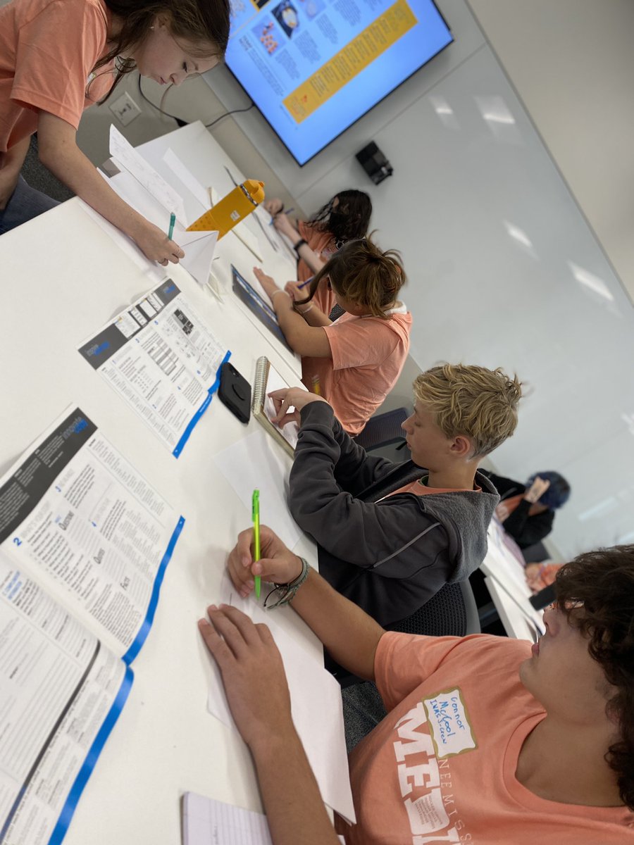 teacherdirks's tweet photo. So proud of the #IWMSJCREW they had their game faces on today at the middle school media workshop. Deepest gratitude to @tlovejournalism and everyone who worked so hard to make today happen. @theSMSD https://t.co/7VqpRdE5Ij