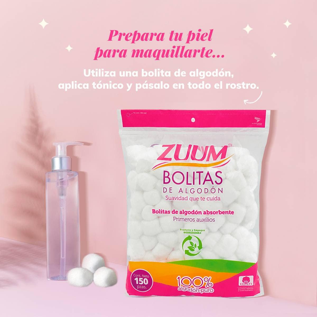 ZuumMx's tweet photo. Hay varias formas de ocupar las #BolitasDeAlgodón de Zuum.
Aquí te dejamos una idea de cómo aplicar tu tónico favorito. 💕☁
#Zuum #USCottonMéxico #Algodón #Bolitas
#SuavidadQueTeCuida #NaturalmenteBella #Belleza #Skincare #skinny https://t.co/3ufaJbjerS