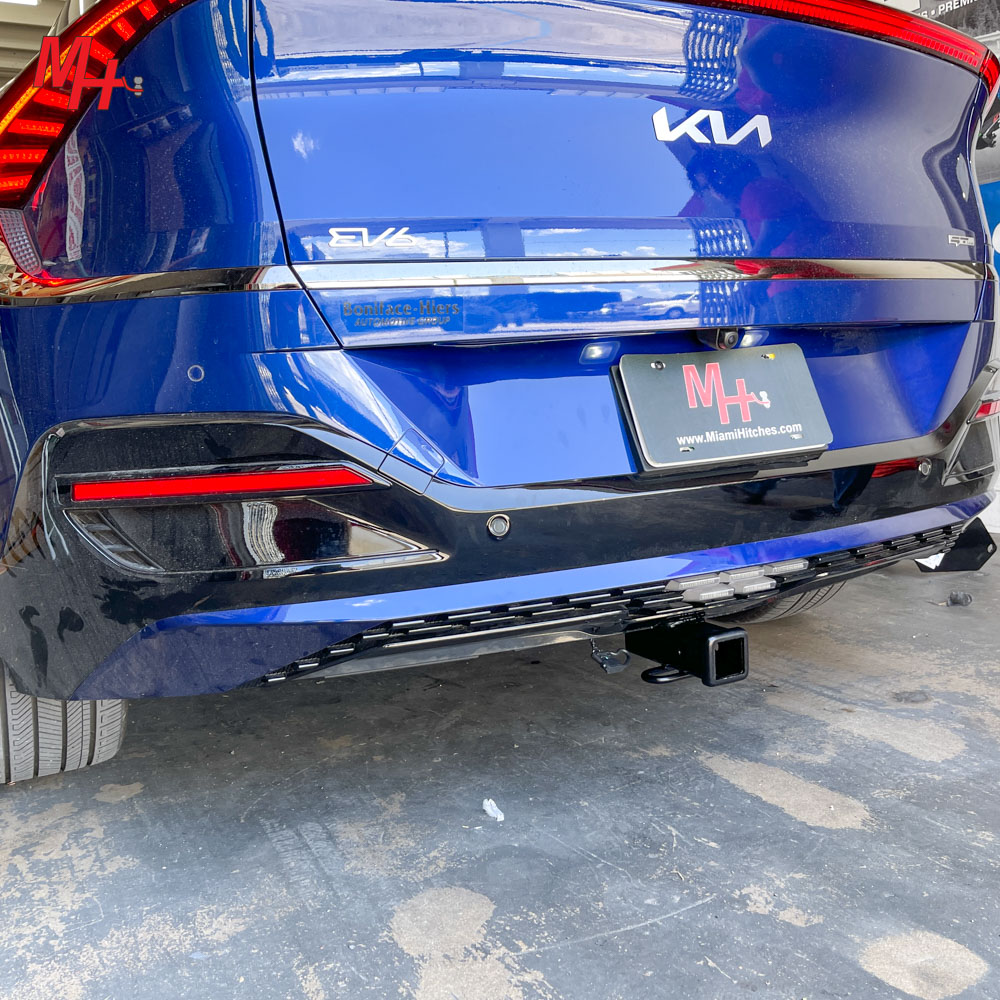 MiamiHitches's tweet photo. 2022 KIA EV6 with a Draw-Tite 76592 Trailer Hitch Receiver
*Part Number: 76592
*Hitch Receiver: 2" inch
*Hitch Class: Class 3
*Tow capacity: 3,500 lbs.
*Tongue Capacity: 525 lbs.

#DrawTite76592 Vehicle Fitment:
#KIAEV6, 2022 - 2022 https://t.co/nRGGoTGsvf