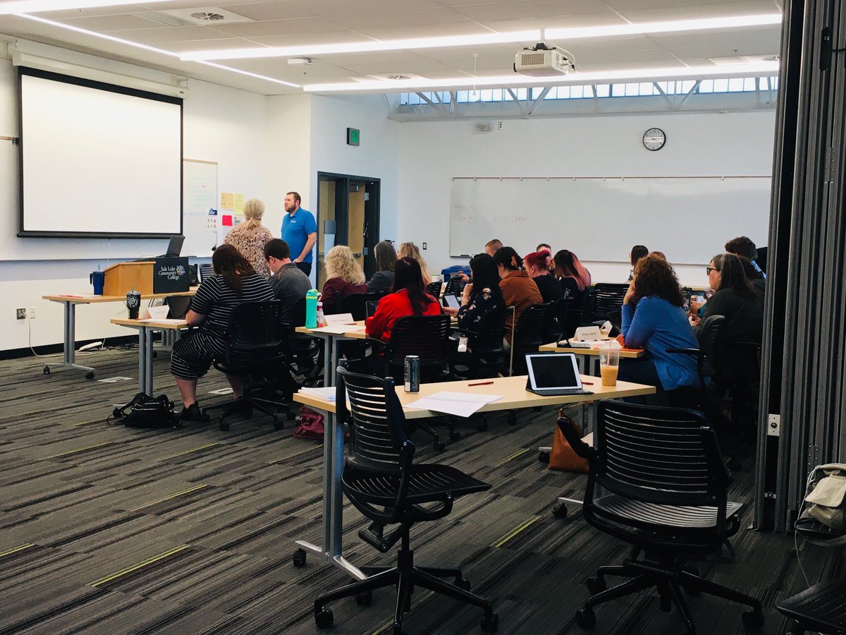 workforceSLCC's tweet photo. The third cohort of @CyprusCU ‘Climbers’ are in the classroom today. We are excited each month to watch these leaders develop their skills!
#frontlineleader #upskill #corporatetraining https://t.co/oy2o5Nv8a3