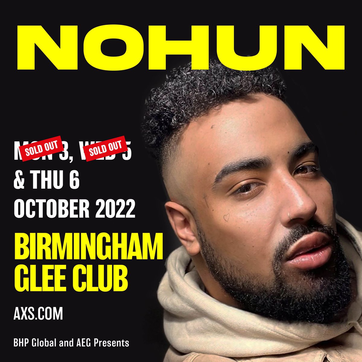 AMP_BMS's tweet photo. Any tickets for #nohun #gleeclub #birmingham https://t.co/2mtI0xkykL