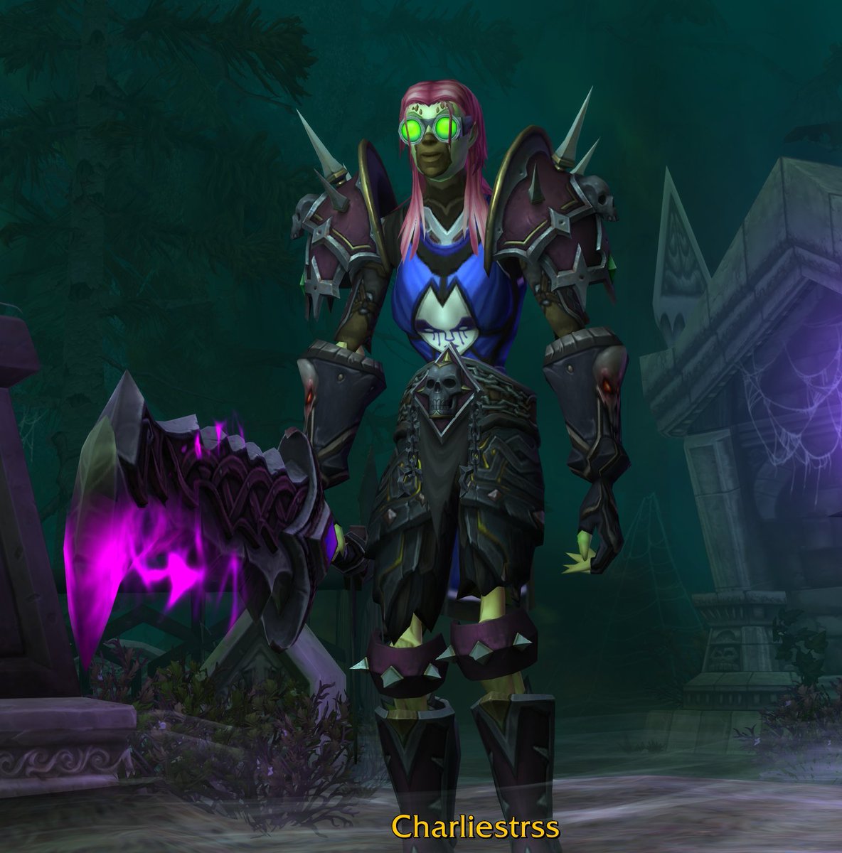 Angstation's tweet photo. #Warcraft #WarcraftClassic #Human #Undead #Forsaken #Warrior #CharleneStraus #Charliestrss
Charliestrss, born Charlene Straus, was a mother on the outskirts of Lordaeron before Arthas took that all away. She took up the sword at Lady Sylvanas' request. https://t.co/sqdBBJ874N