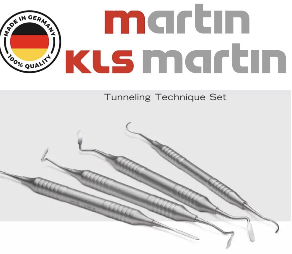 SERPRODON's tweet photo. #PerioLovers #SetTunelizacionMemmingen #TunnellingTechnique #CirugiaPeriodontal #instrumentalDentalMartinEspaña #MadeGermany #Serprodon #ClinicaDental #KLSMartin #KlsMartinEspaña #Periodoncia https://t.co/cDw6ujMHK3
