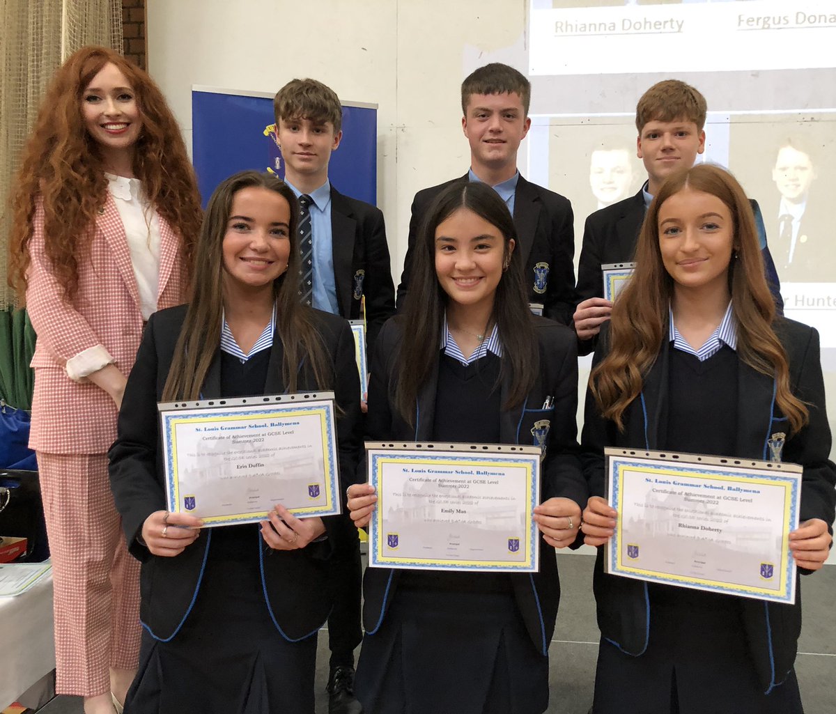 SLGBallymena's tweet photo. Top-Achieving GCSE Students (4) https://t.co/jnccT0l1VO