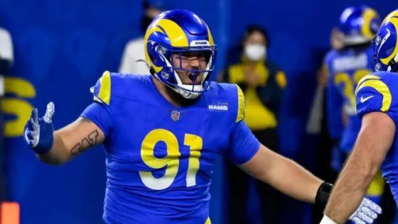 RZSL_Insider's tweet photo. The Los Angeles Rams are trading DT Greg Gaines to the Detroit Lions in exchange for a 2023 3rd round pick. LA gets something in return for a bench player they weren’t planning to re-sign and Detroit gets an immediate starter with run stopping potential on a prove it deal. https://t.co/9BHYCk6tFA