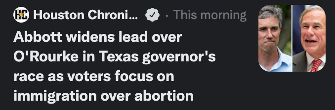 AutoGuru48's tweet photo. I don't usually like to "dunk" on anyone when one of my predictions is proven true, but in every case involving Robert Francis O'Rourke, I will climb up to the roof and crow like a rooster (or a peacock, for those of you in tonier climes). #Betover #NoBetoNoMas https://t.co/MO3NmEITXl