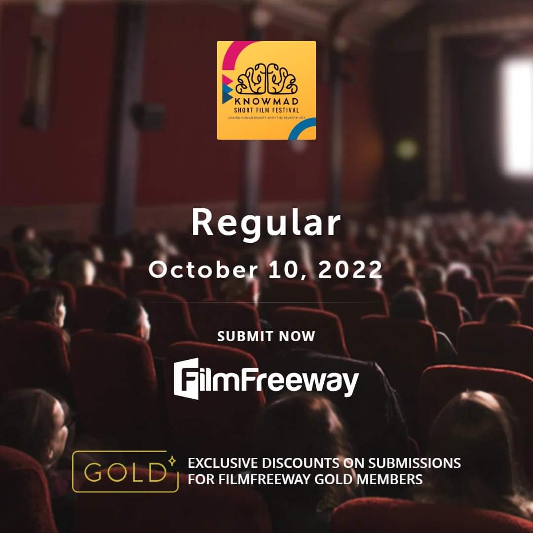 The second edition of the Knowmad Short Film Festival seeks to give visibility to the current situation of human dignity and mental health.

You can participate for free with the following code: KnowmadSolidarity

filmfreeway.com/KnowmadShortFi…