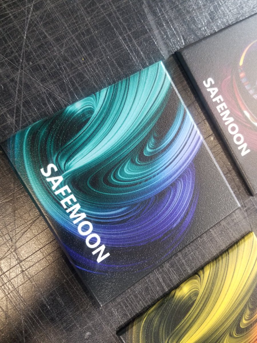 Solid_Primal's tweet photo. Whats up #SAFEMOONARMY 

Today is my Birthday 🥳 n Im 42. 

To celebrate Im giving away 4 sets of my custom powdercoated Aluminum coasters. 

🚨 4 winners - 1 Set Each

1.Must be Following me and my Company page @infocryptoimage

2. Like and Retweet this tweet

48 hours https://t.co/fpiD4VdJKf