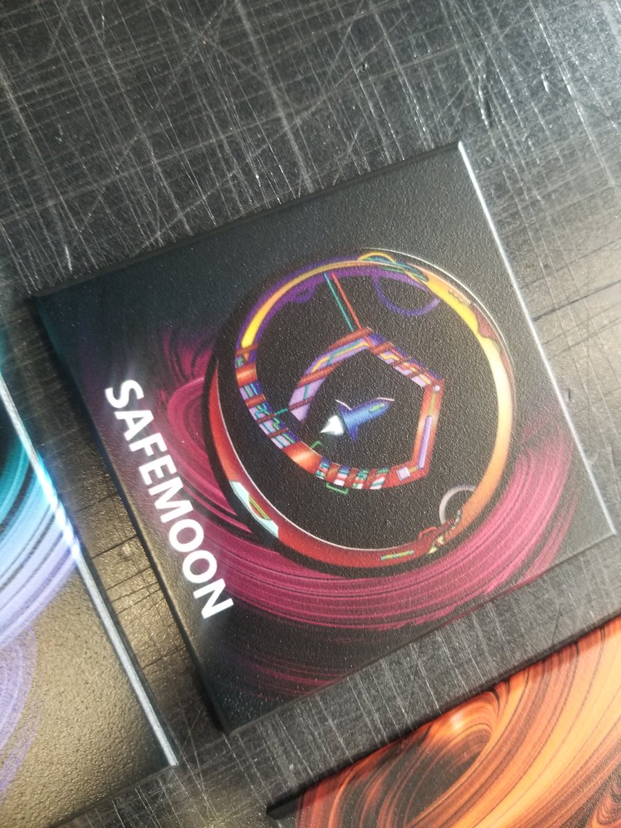 Solid_Primal's tweet photo. Whats up #SAFEMOONARMY 

Today is my Birthday 🥳 n Im 42. 

To celebrate Im giving away 4 sets of my custom powdercoated Aluminum coasters. 

🚨 4 winners - 1 Set Each

1.Must be Following me and my Company page @infocryptoimage

2. Like and Retweet this tweet

48 hours https://t.co/fpiD4VdJKf