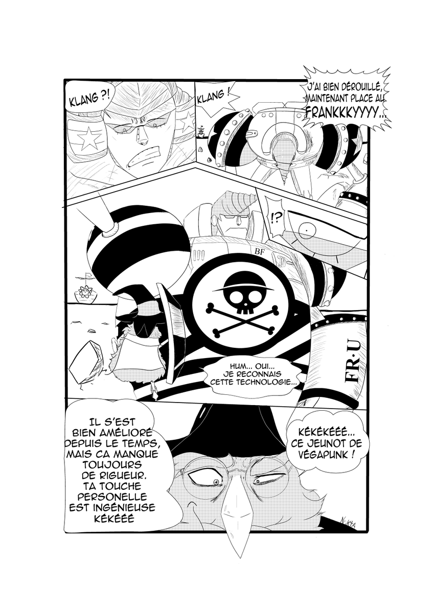 rhixys's tweet photo. J'avais prédis le Vegapunk jeune sur ma planche mais Vegapunk avec le flow d'une Nami 🤯 https://t.co/K1oPQOW4Lh